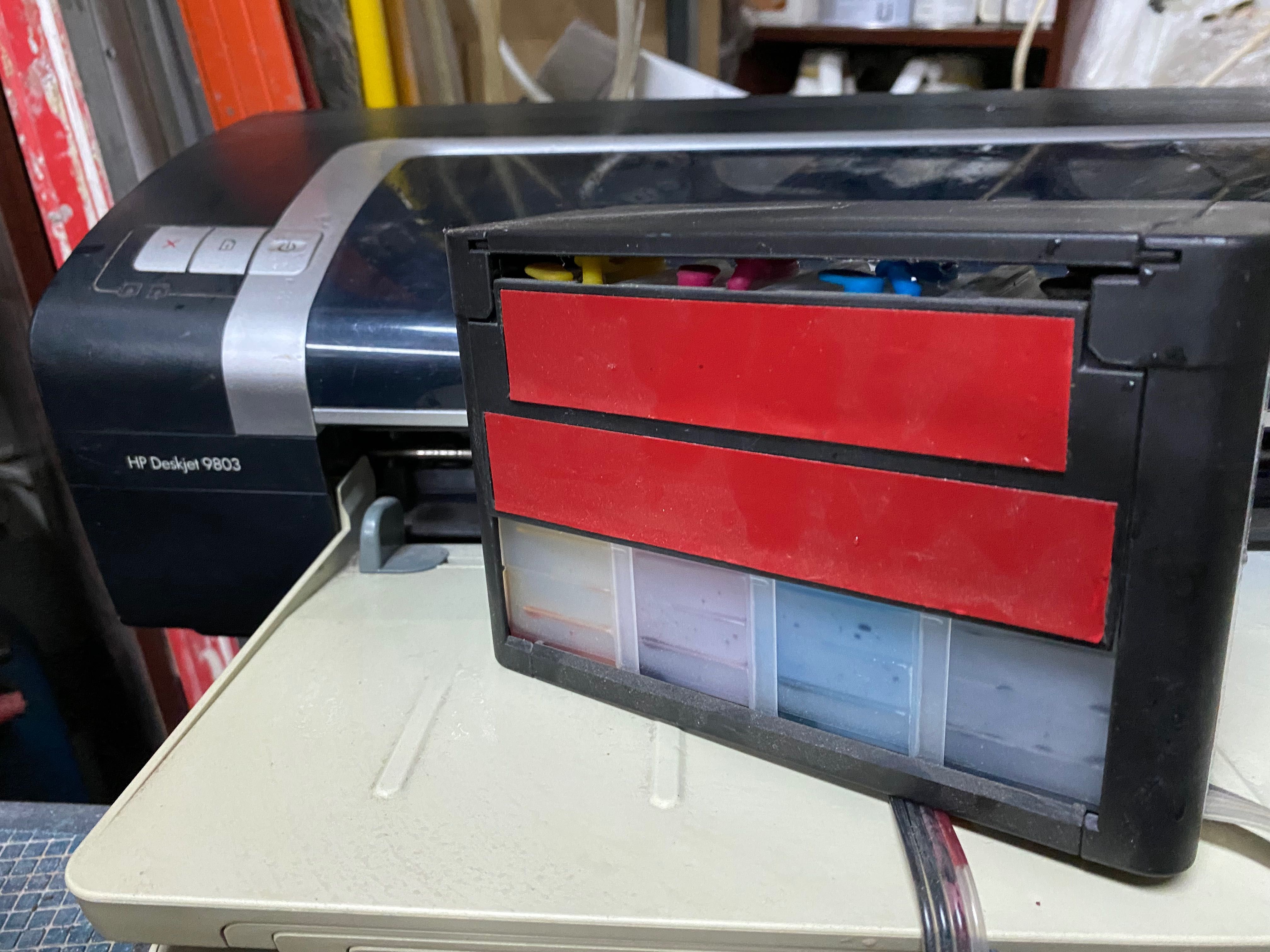 Принтер HP DeskJet 9800d бу с СМПЧ