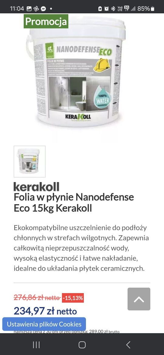 Folia w płynie Kerakoll