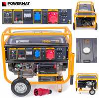 POWERMAT Agregat Prądotwórczy Generator 7500w 230v 400v Avr
