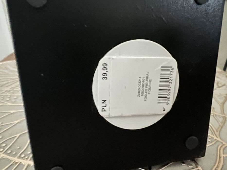 home&you figurka Fogles czarna - wys. 16 cm