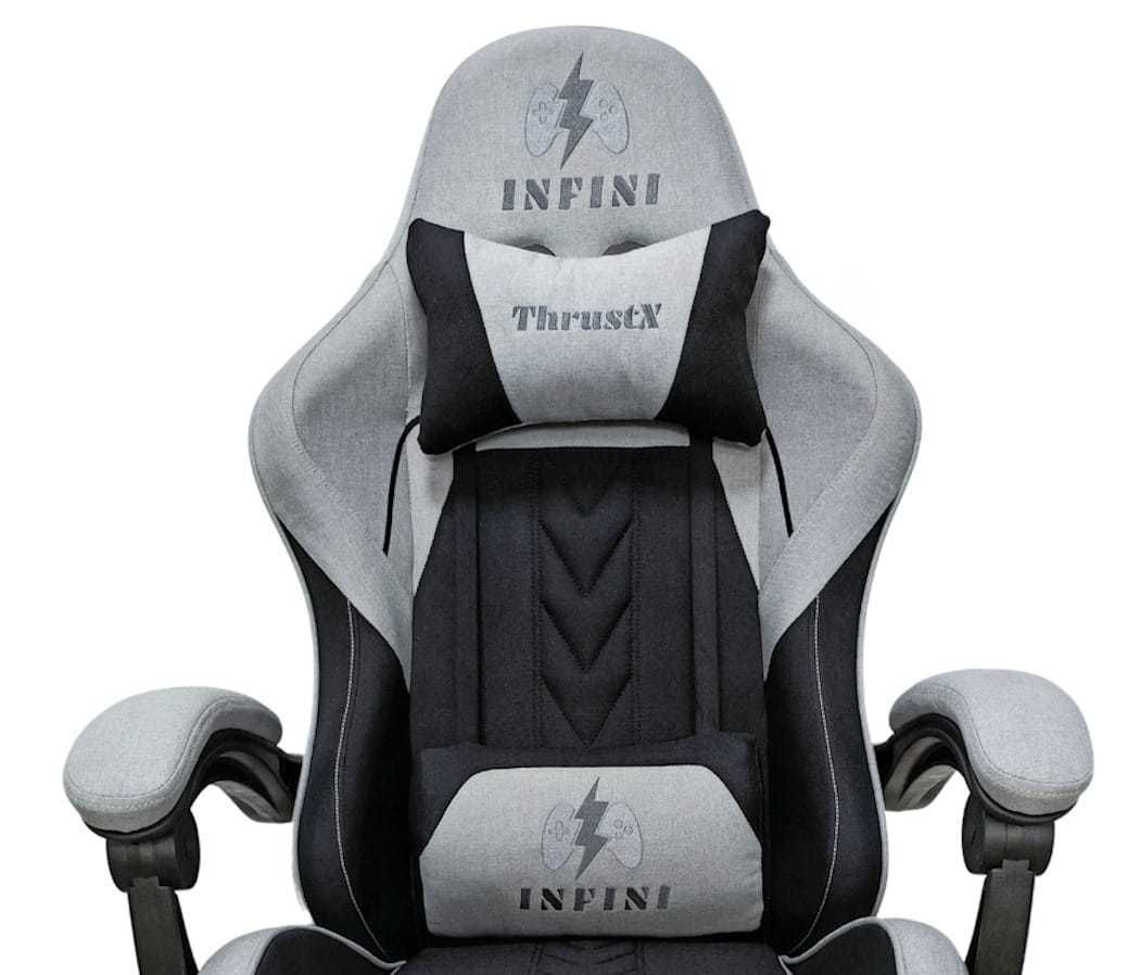 Fotel Gamingowy Infini ThrustX Gray