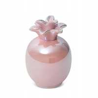 Figurka ceramiczna Simona 1/9x9x14 ananas różowy