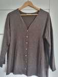 Sweter rozpinany damski