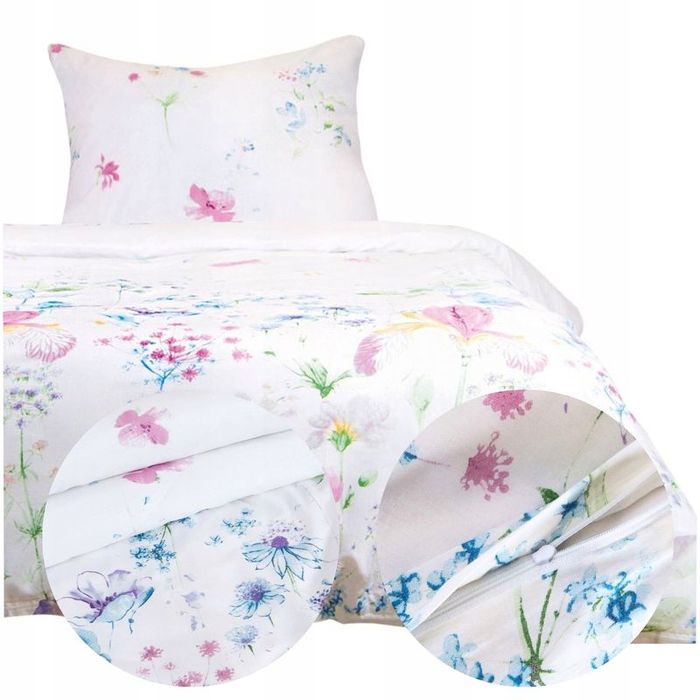 Pościel Bawełniana 180x200/3cz komplet 2x poszewka 70x80 Cotton Love m