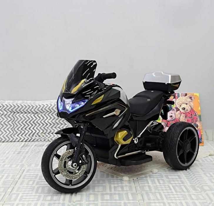 Дитячий електро мотоцикл триколісний Bambi M 5830 з пультом