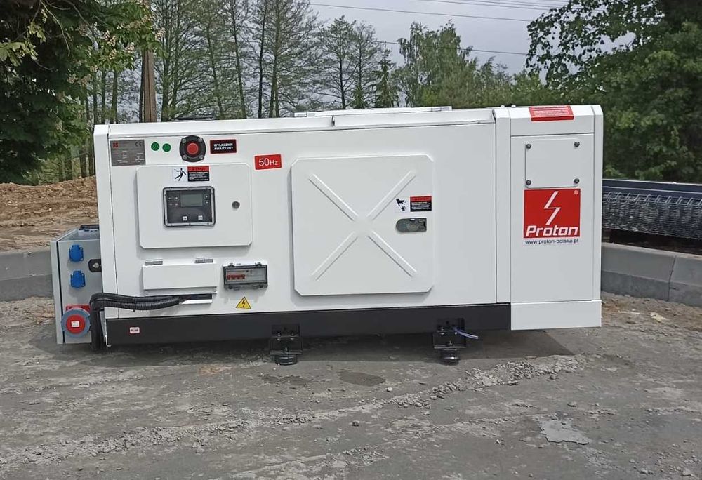 Nowy Agregat Prądotwórczy Proton 20kW 25kW Diesel Automatyka ATS AVR