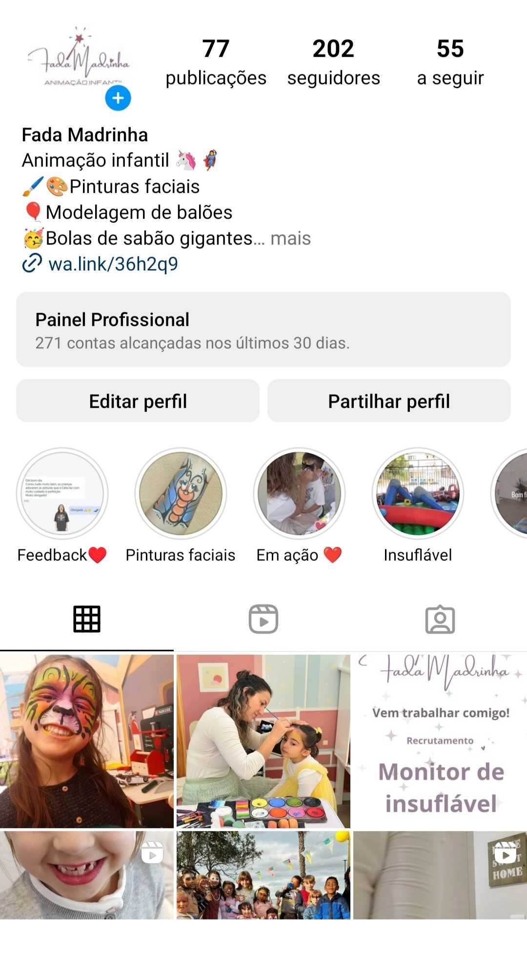 Animação Infantil - Pintura facial e Modelagem de balões