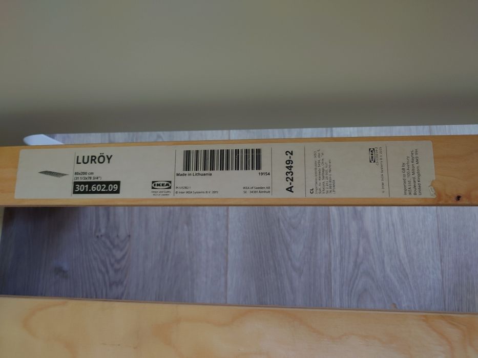 IKEA Slakt łóżko dziecięce rozsuwane
