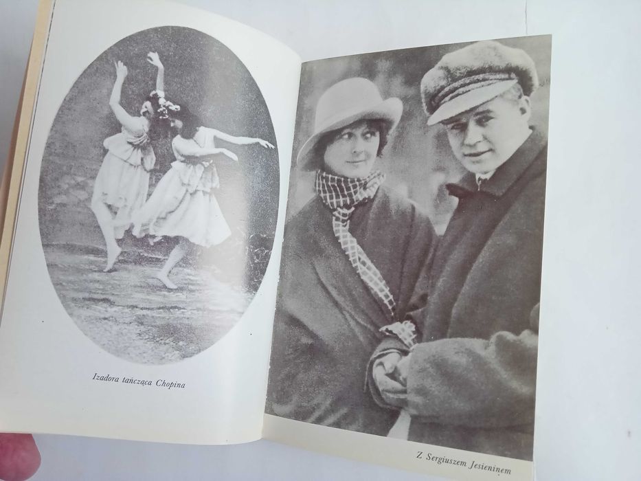 Isadora Duncan. Moje zycie. Биограф. роман А.Дункан на польском языке.