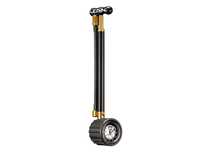 Pompka do amortyzatora LEZYNE SHOCK DRIVE 400psi manometr czarno-złota