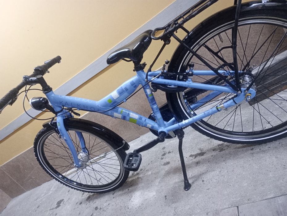 Rower dziecięcy kalkhoff Chic choc dynamo koła 24 Nexus 3 okazja