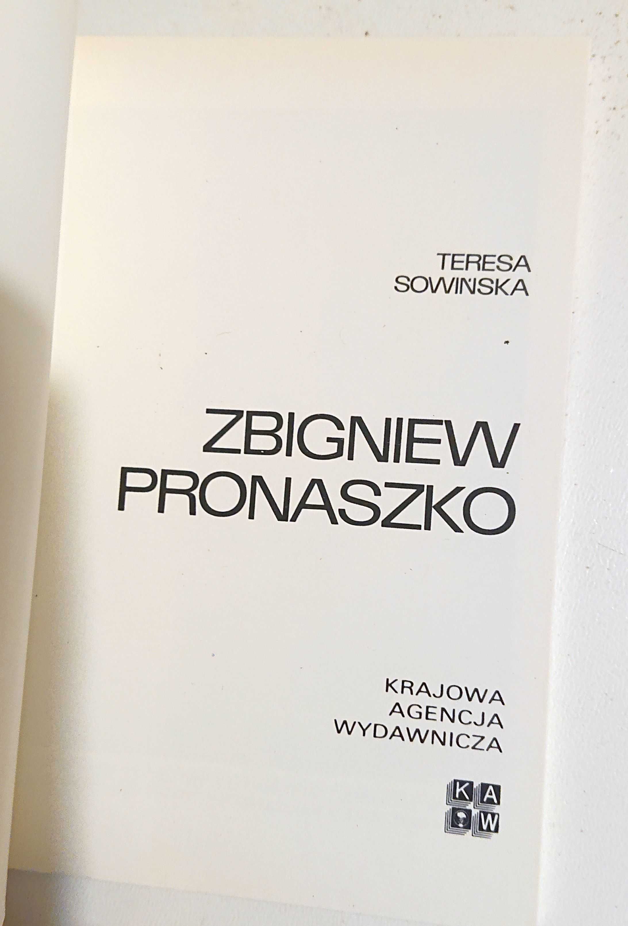 "Zbigniew Pronaszko" - KAW seria "abc" - lata 80-te