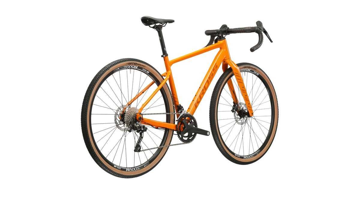 Rower gravel Esker 5.0 L-20'' i XL-21'' gen 2 pomarańczowy GRX