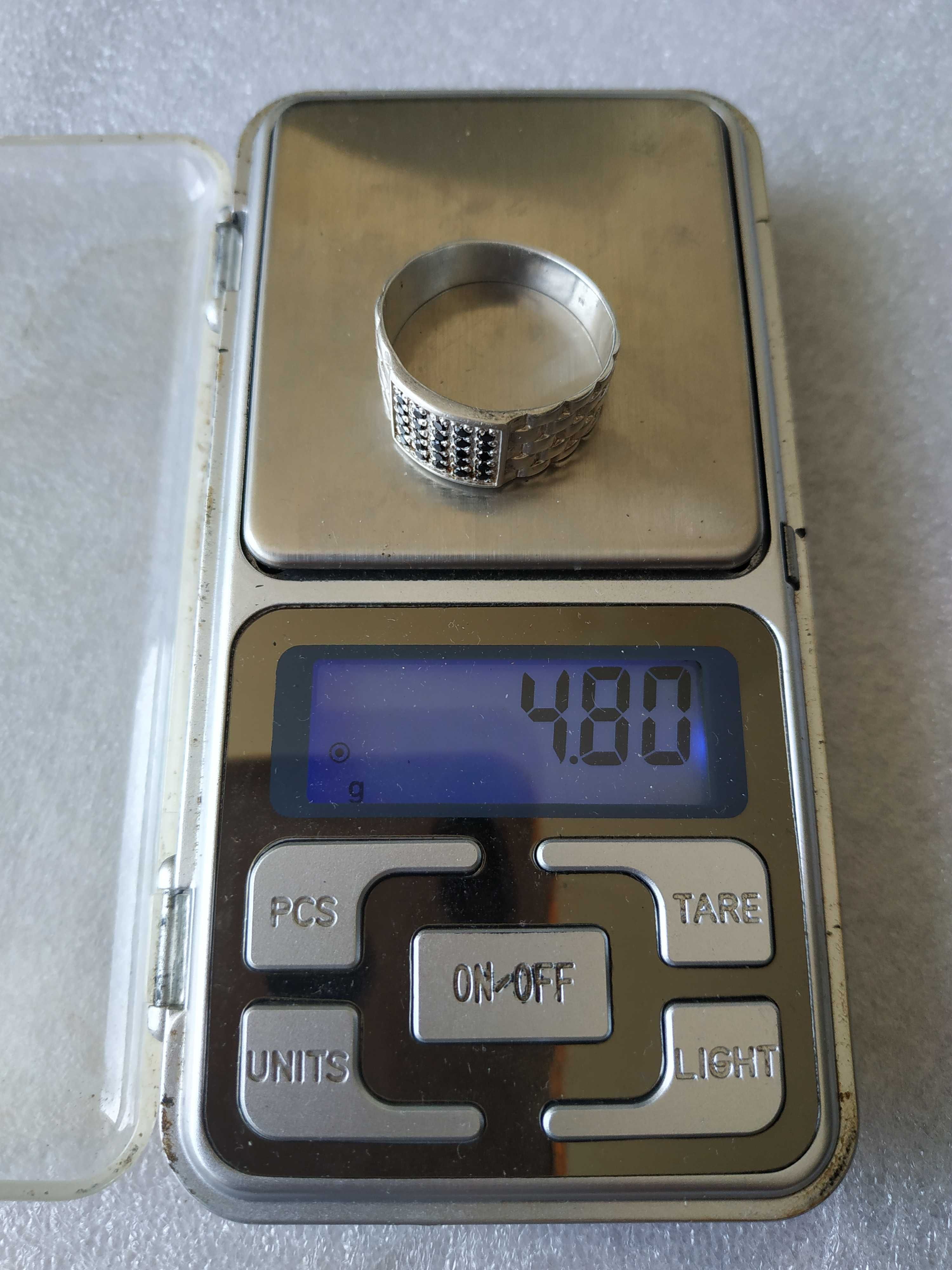 Кольцо мужское Diamant, серебро 925 пробы, р. 21