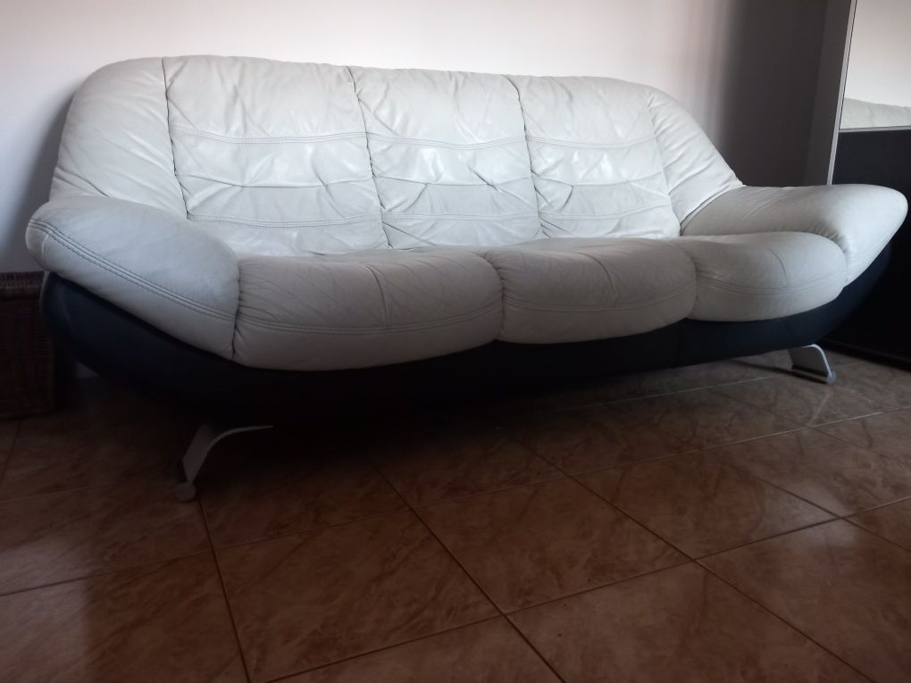 OKAZJA Sofa fotele skórzane Gala collezione