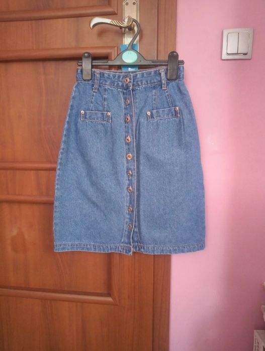 Jeansowa spódnica