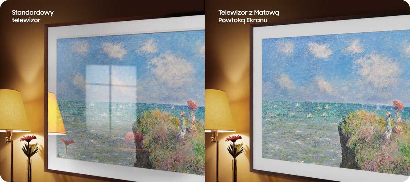 Nowy QLED Samsung The Frame 65 cali 4K UHD 120Hz hdr Smart WIFI gw24m