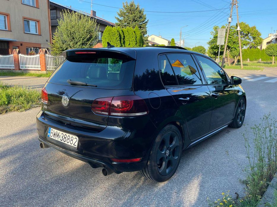 Volkswagen Golf 6 GTI 2.0 TSI 211KM DSG Skóry, Szyberdach, Navi, Xenon