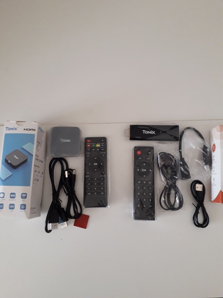 Android Box Tanix TX9S, TX8 ( NOVO E SELADO )