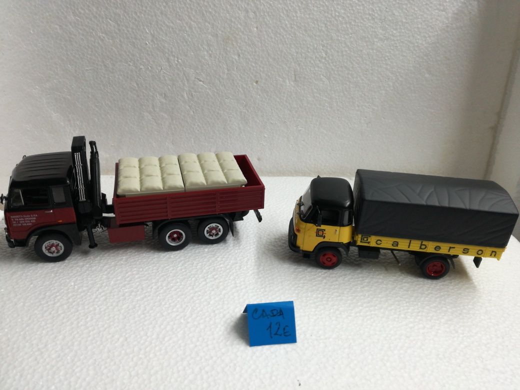 Miniaturas Camiões escala 1/43  Novos