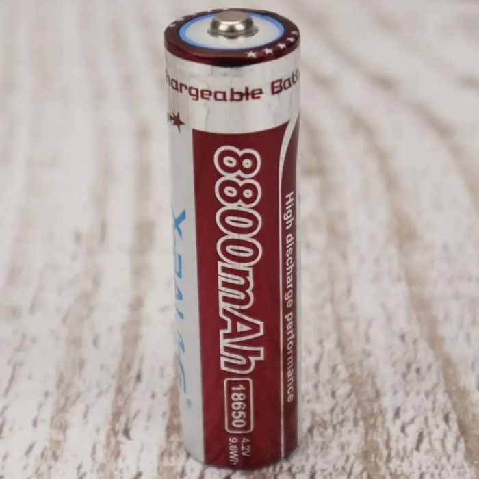 Акумулятор 18650 на 8800 mAh, Li-Ion, X-Balog / Акумуляторна батарейка