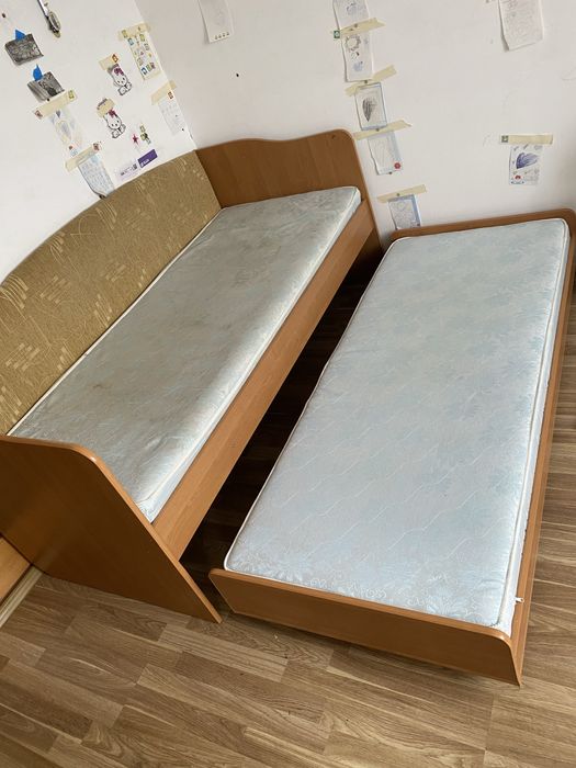 Ліжко , 2в1 + два матраци