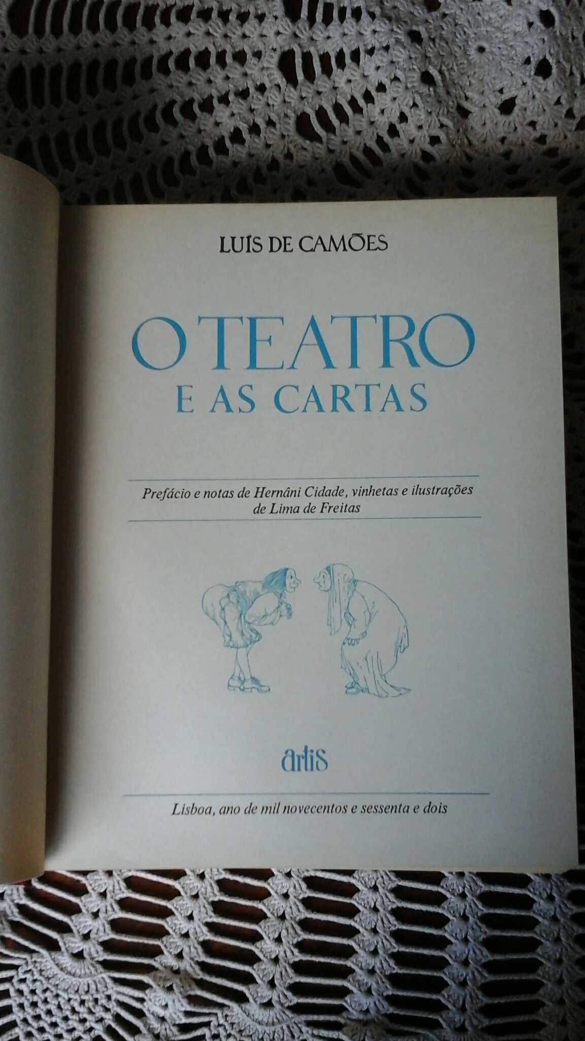 Luis Camões - Obras / Poesia- Edição Artistica 1972 Capa dura