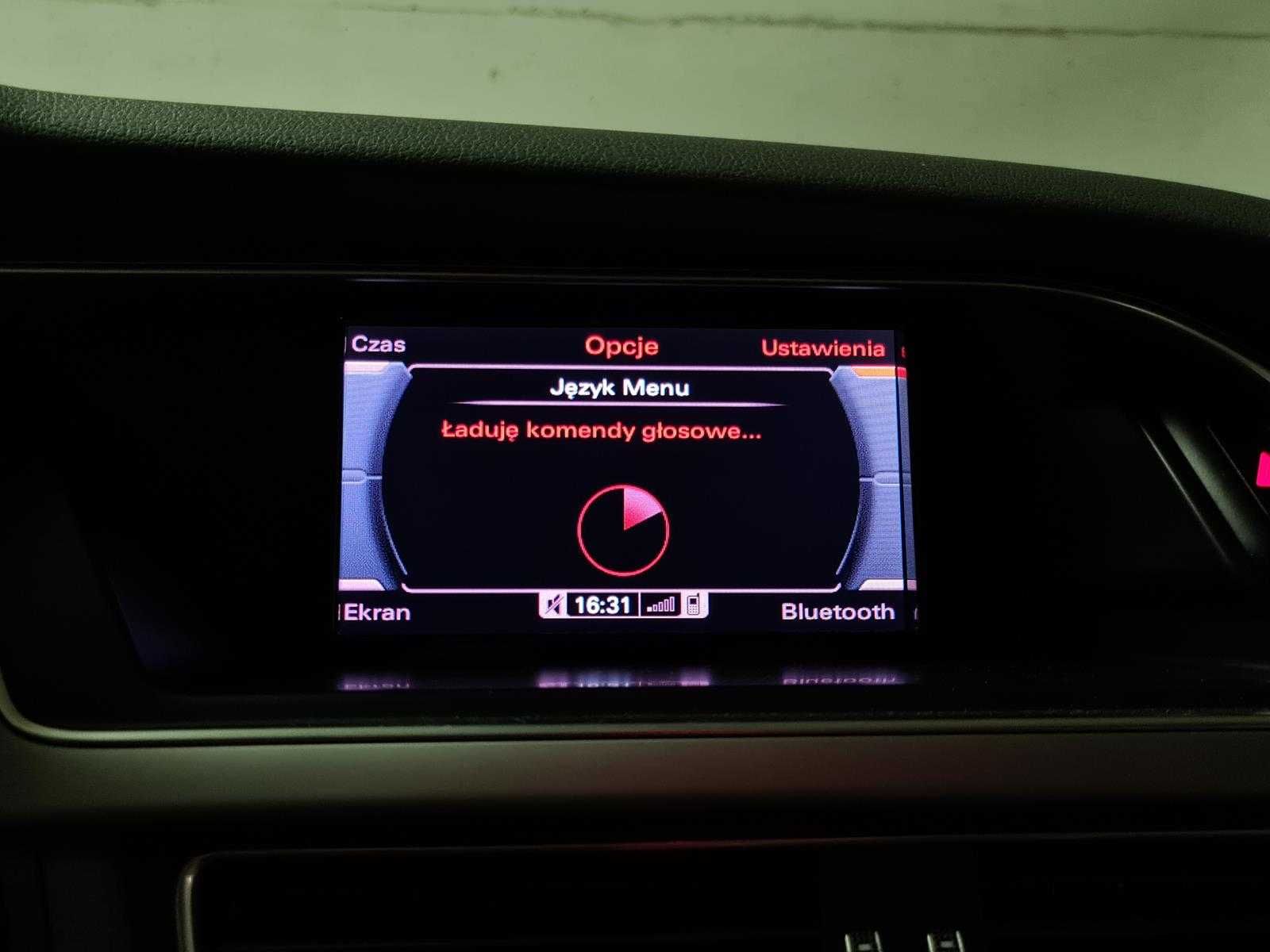 Polskie Menu Audi Concert MMI 3G Basic High Plus A4 B8 A5 A6 C7 MAPY