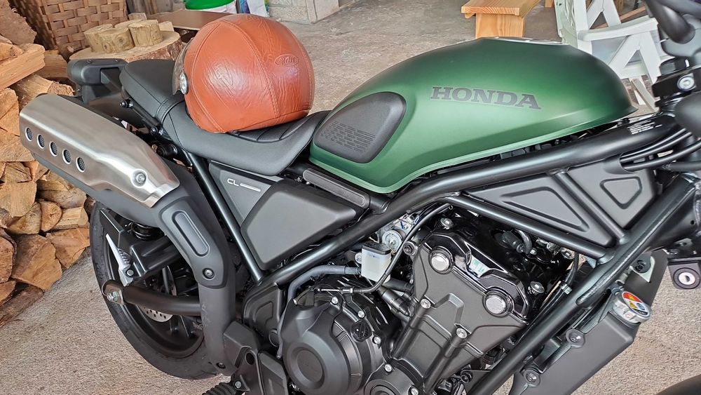 Mota Honda scrambler