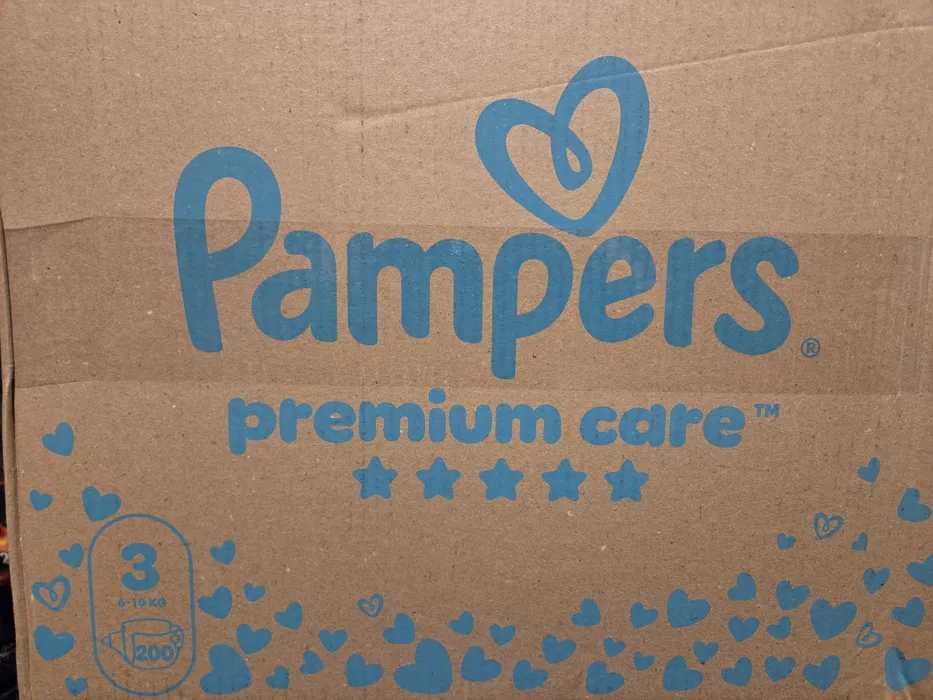Pampers premium care 3 200sz t Nowe