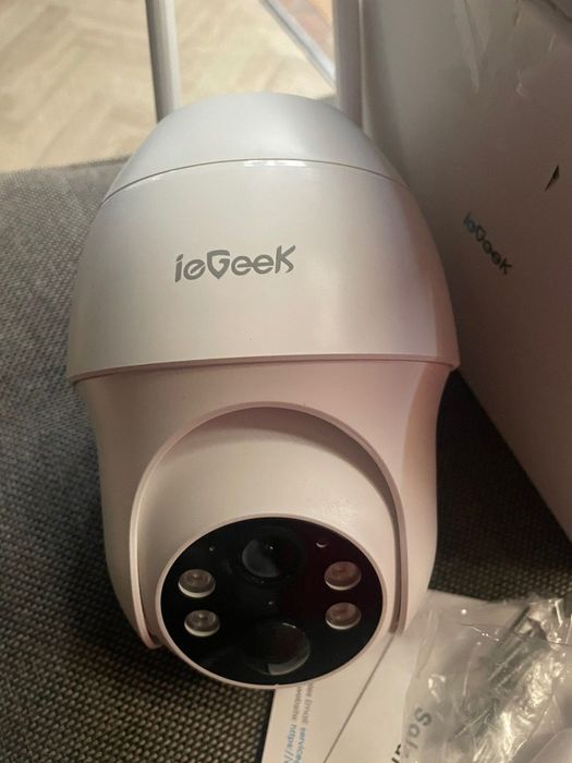 Вулична камера відеоспостереження ieGeek 4G LTE із SIM-картою