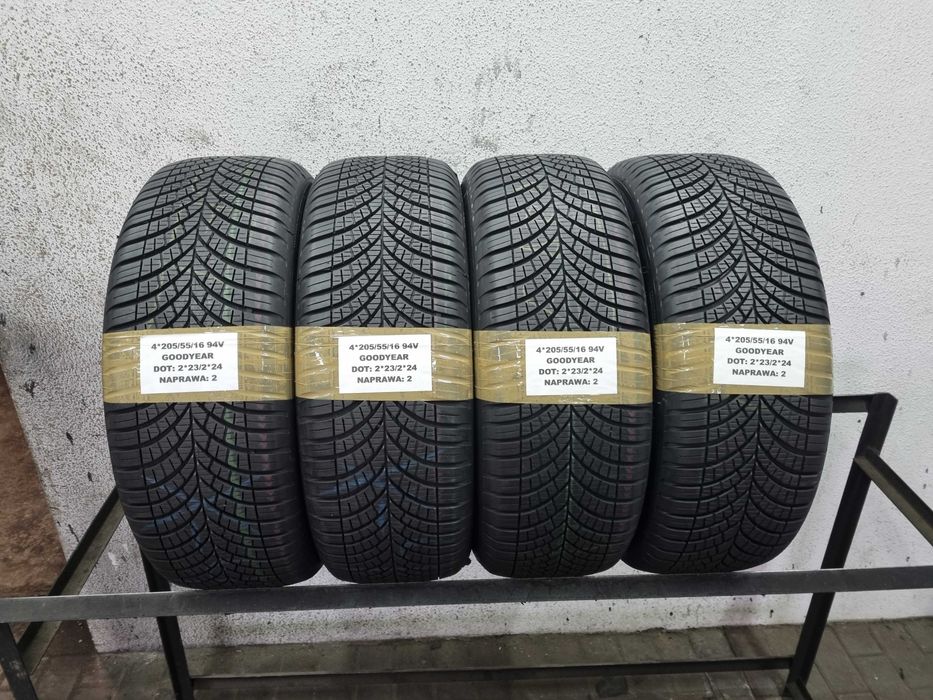 205/55/16 94V Goodyear Vector 4S Gen-3 KOMPLET MONTAŻ WYSYŁKA