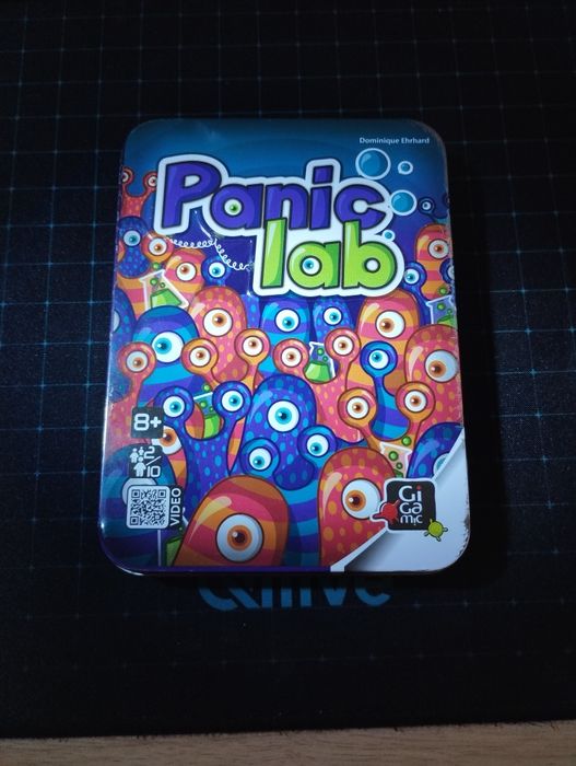Panic lab jogo tabuleiro
