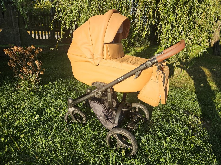 Wózek Bebetto Luca PRO 3w1 + fotelik Maci Cosi + baza isofix