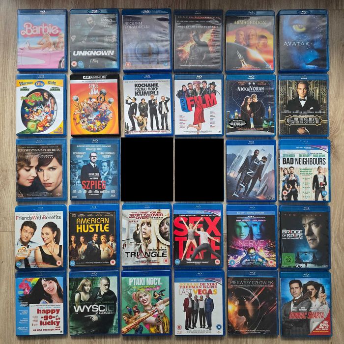 Filmy bluray (50 zł/szt.), stan BDB, Ty wybierasz!