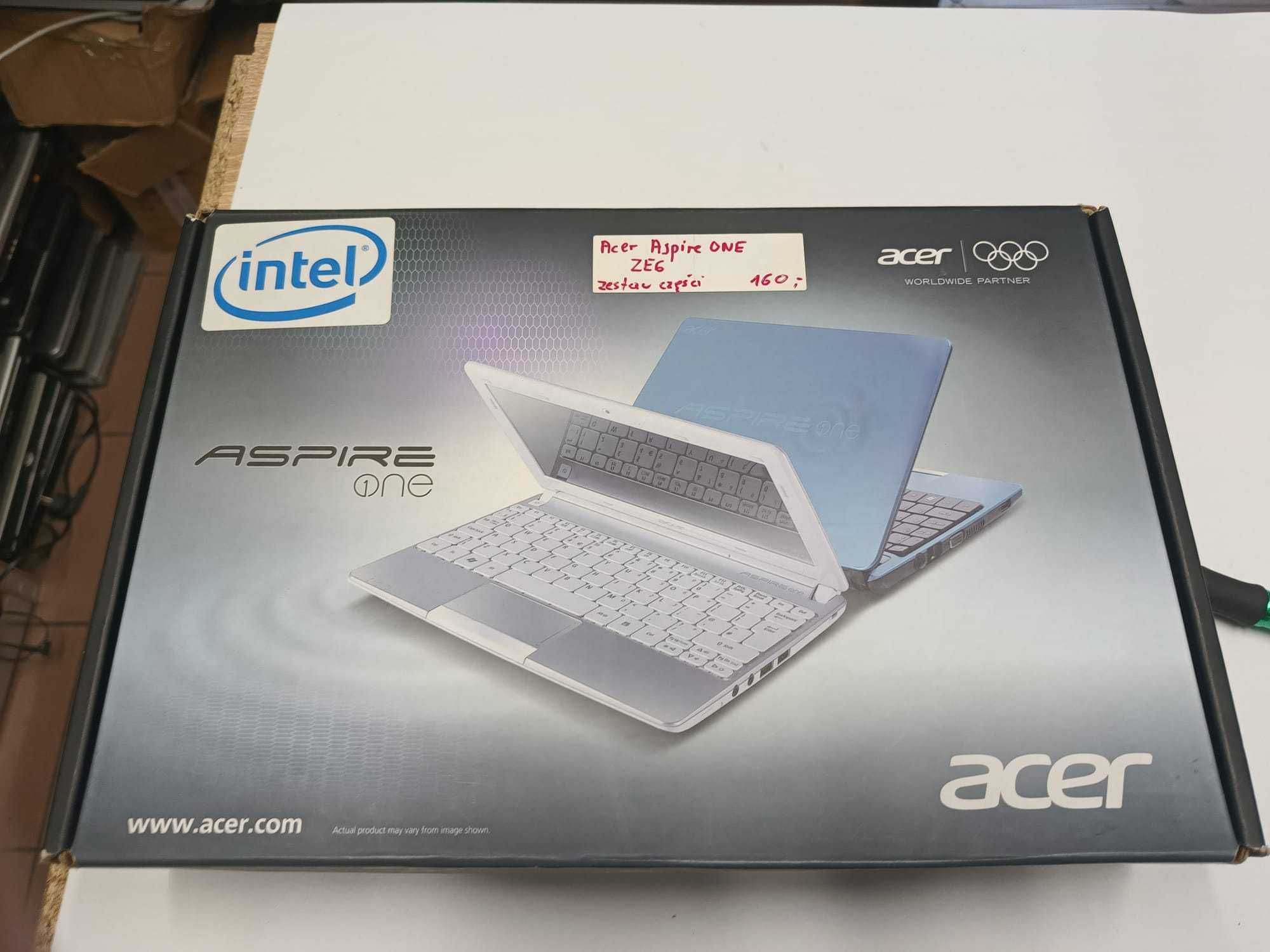 Zestaw części do laptopa Acer Aspire One ZE6. Nowe.
