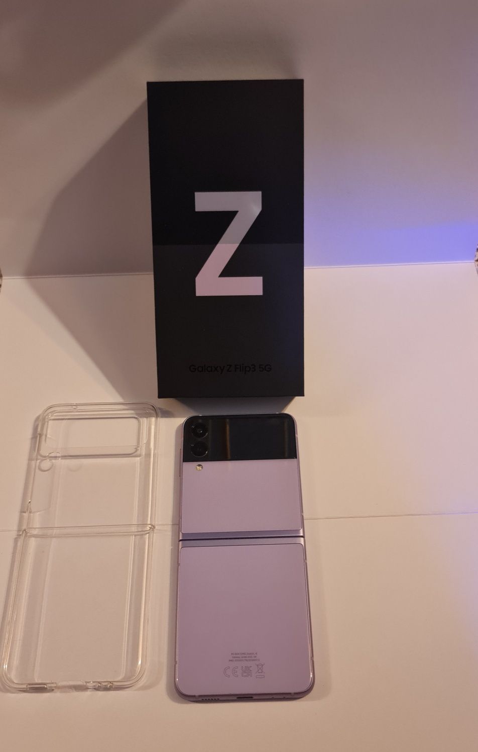 Samsung Galaxy Z Flip 3 5G 6.7" Dual SIM 8GB/128GB Lavender Desbloquea