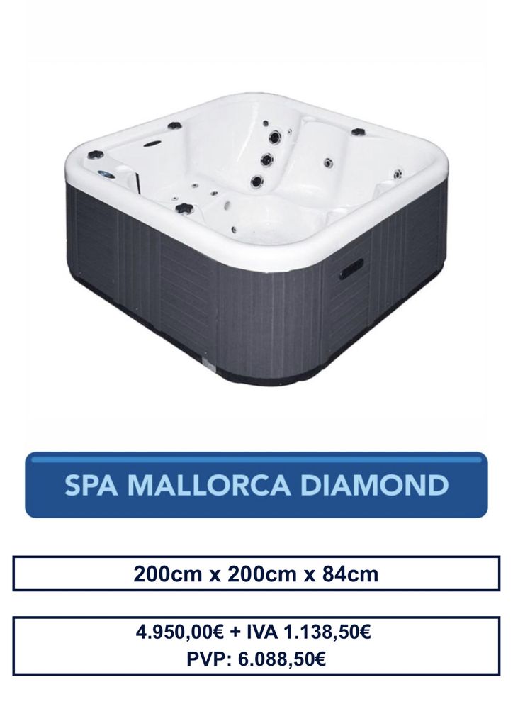 Spa jacuzzi desde 4.980,00 hidromassagem