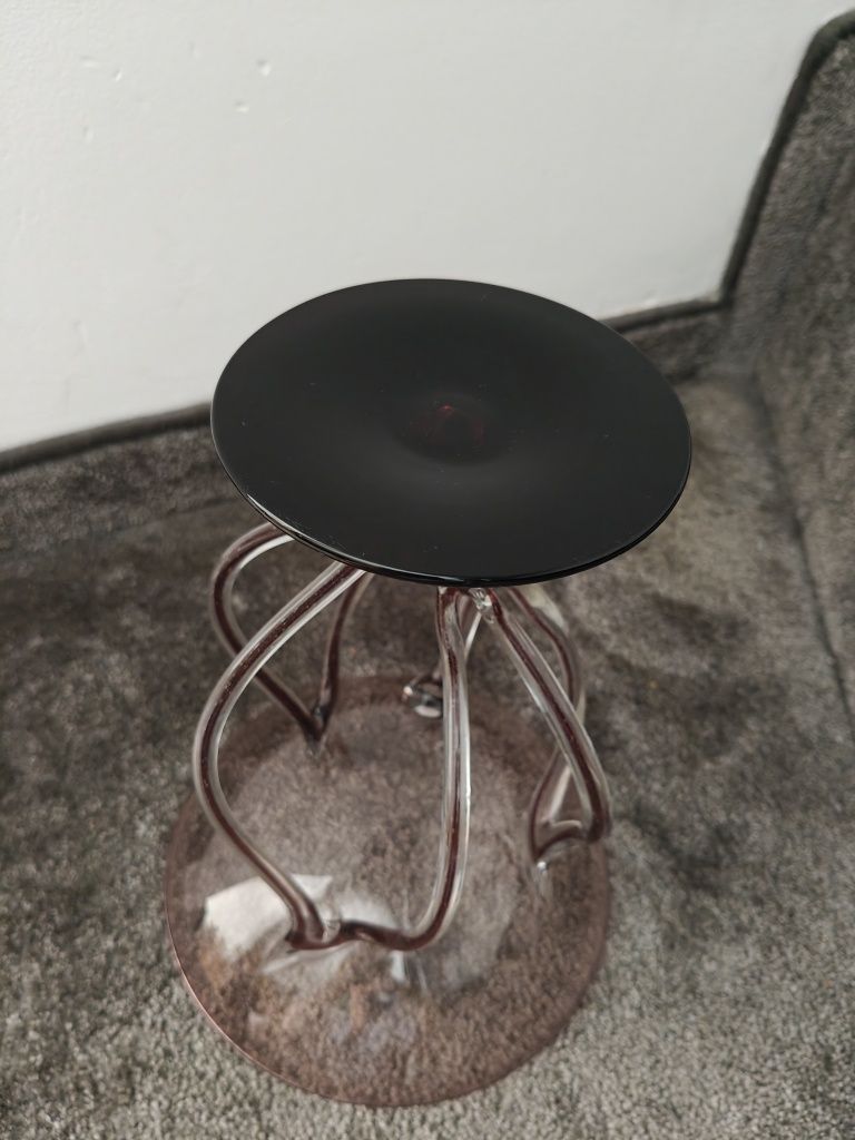 Patera szklana z PRL-U