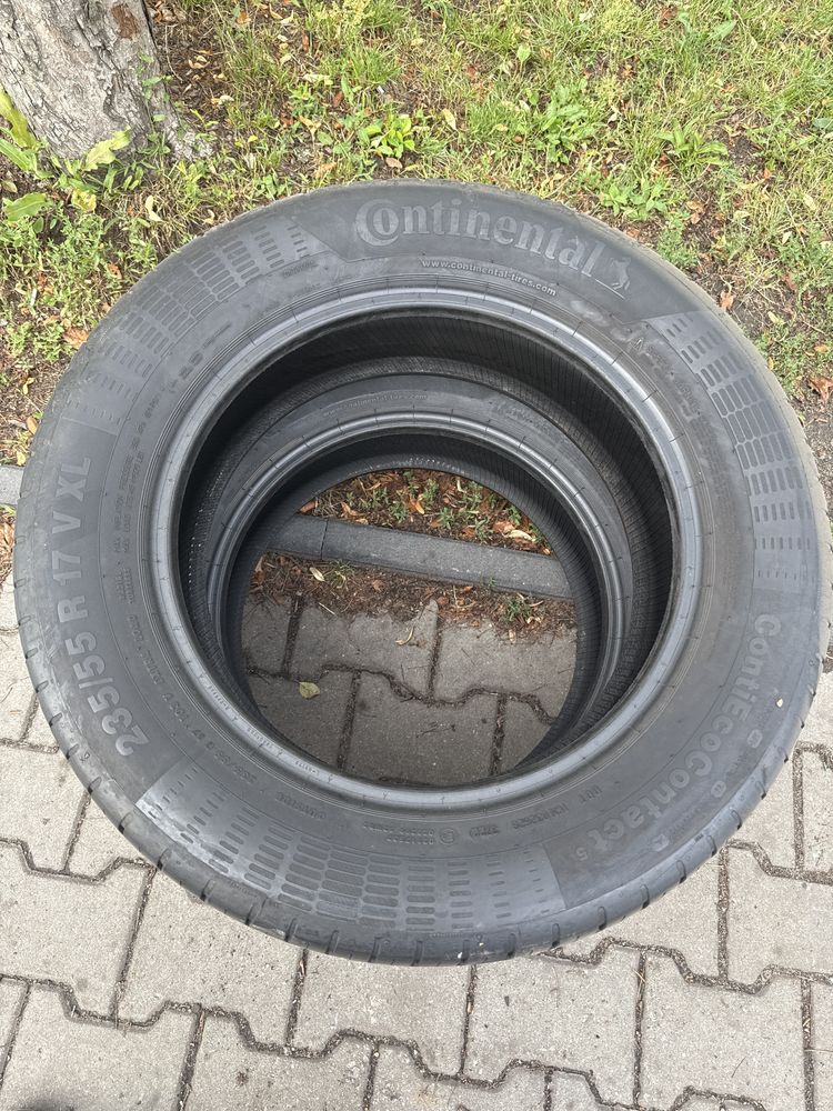 Opony letnie 235/55/17 Continental 2022 rok