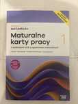 Nowa matematyka maturalne karty pracy 1 nowa era