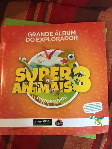 Cadernetas super desportos e super animais Pingo Doce