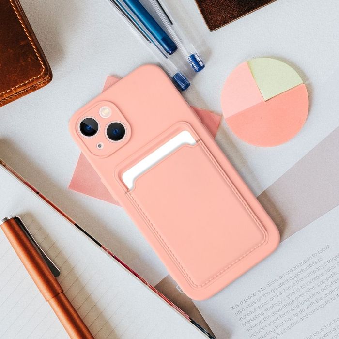 Futerał Card Case Do Iphone 11 Różowy