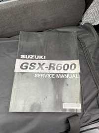 Książka napraw manual Suzuki GSXR600 K8 K9 2008