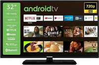 Telewizor Led Telefunken 32" Jak Nowy Na Gwarancji d32h554x2cw Android