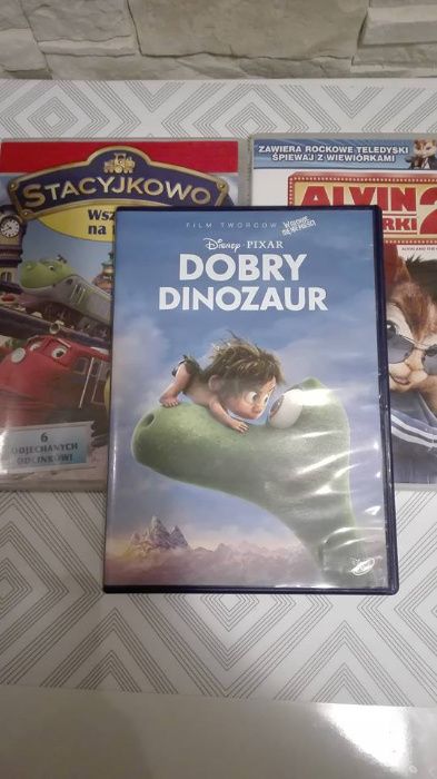 3 płyty z bajkami na DVD, SUPER TYTUŁY Stacyjkowo ALvin inne