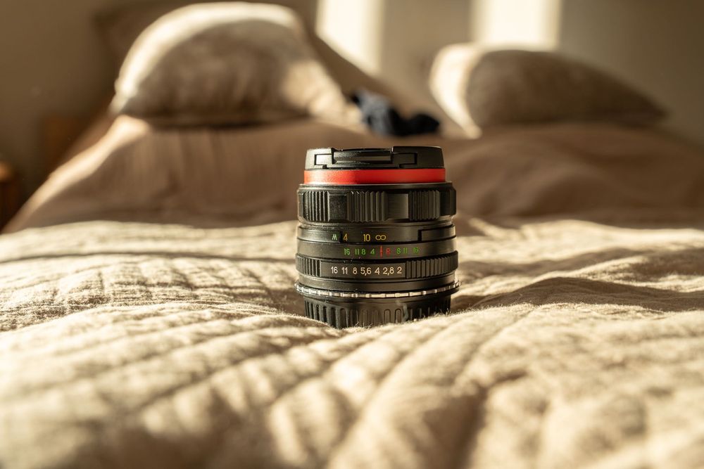 Obiektyw Helios 44M-4 58mm f2.0 - Canon EF