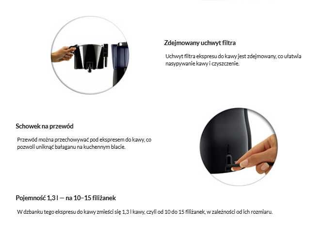 NOWY Ekspres do kawy Philips HD7446/00