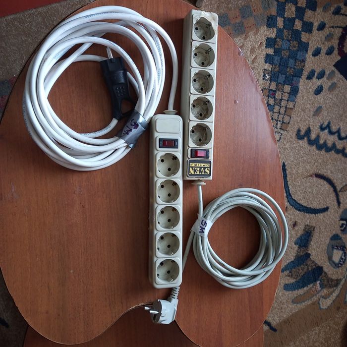 Удлинители на 5 розеток