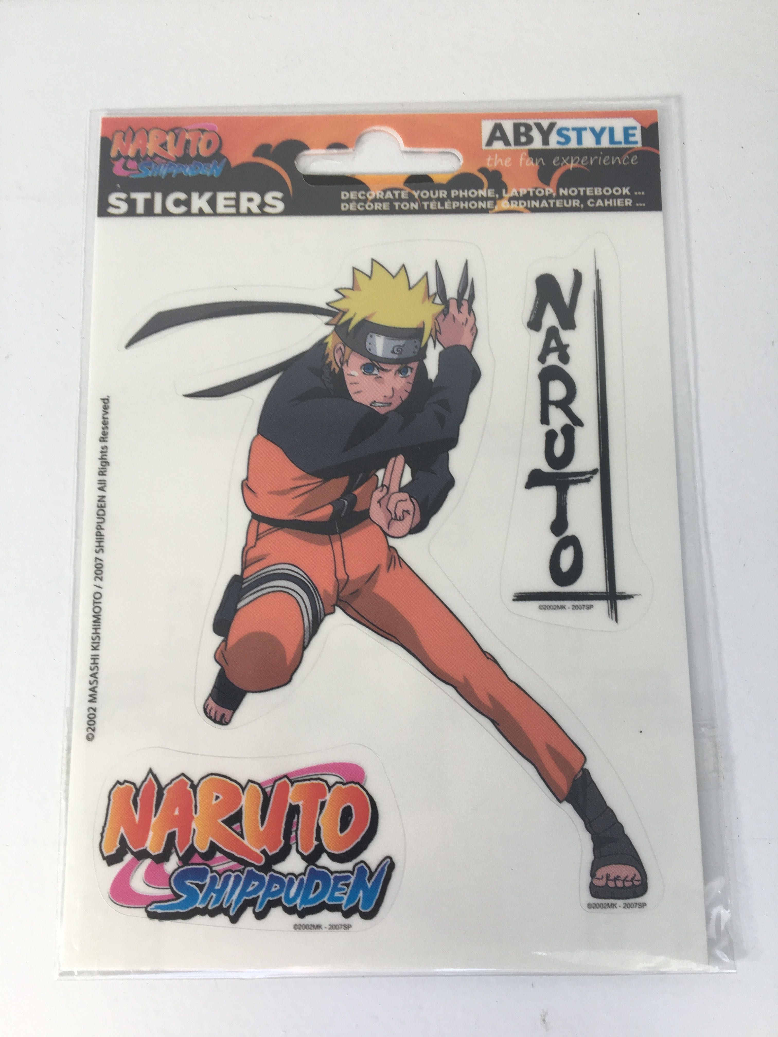 Autocolantes Naruto